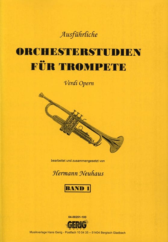 Orchesterstudien 1 - Trompete Hermann Neuhaus Partition