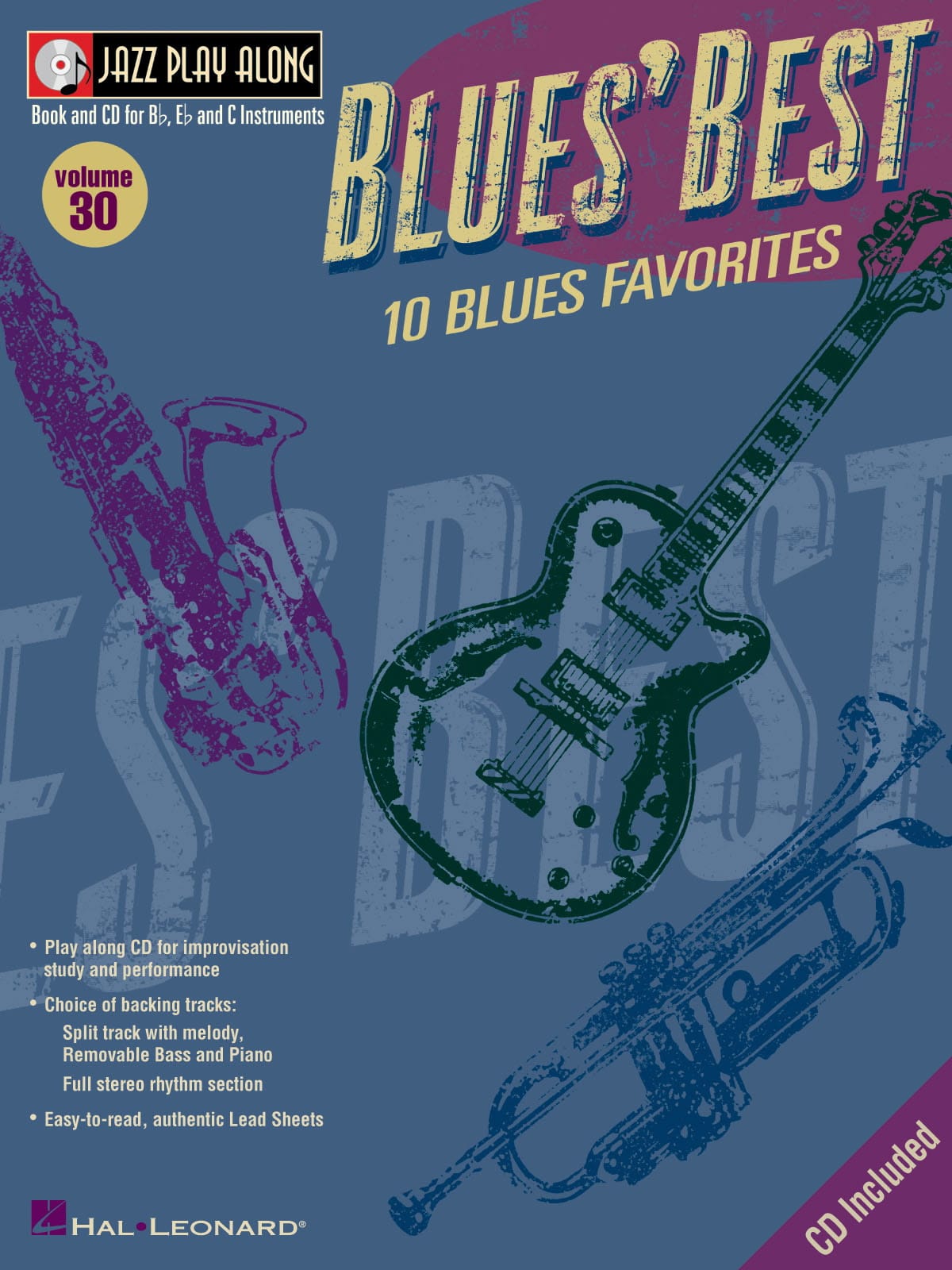 Jazz play-along volume 30 - Blues' Best Partition Jazz