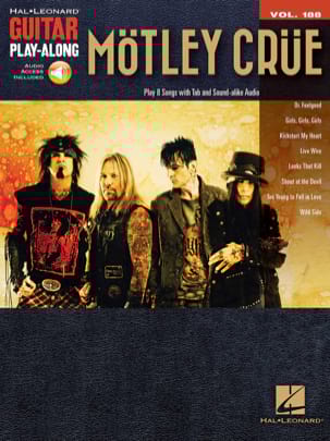 Guitar Play-Along 188 - Mötley Crüe Mötley Crüe Partition Pop / Rock