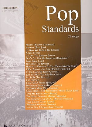 Pop standards Partition Pop / Rock