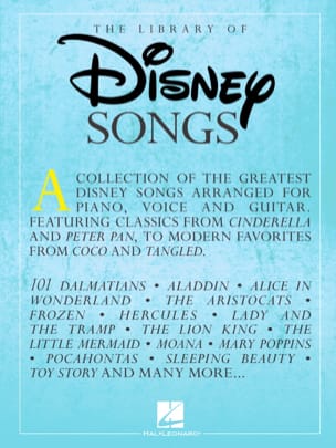 The Library of Disney Songs DISNEY Partition Musique de film