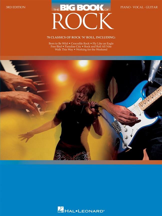The Big Book of Rock – 3rd Edition Partition Pop / Rock