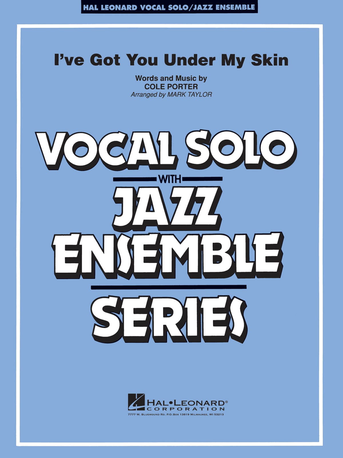 I've Got You Under My Skin Cole Porter Partition