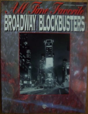 All time favorite - Broadway blockbusters Partition Musique de film