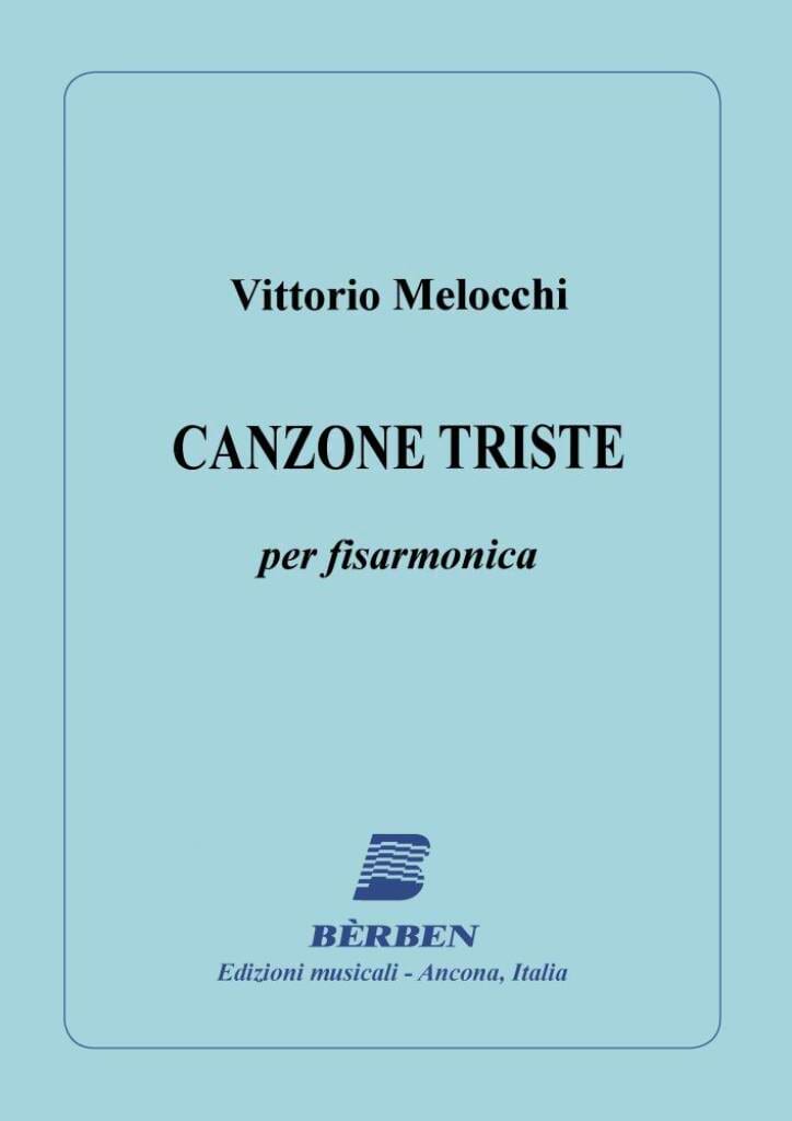 Canzone Triste Vittorio Melocchi Partition