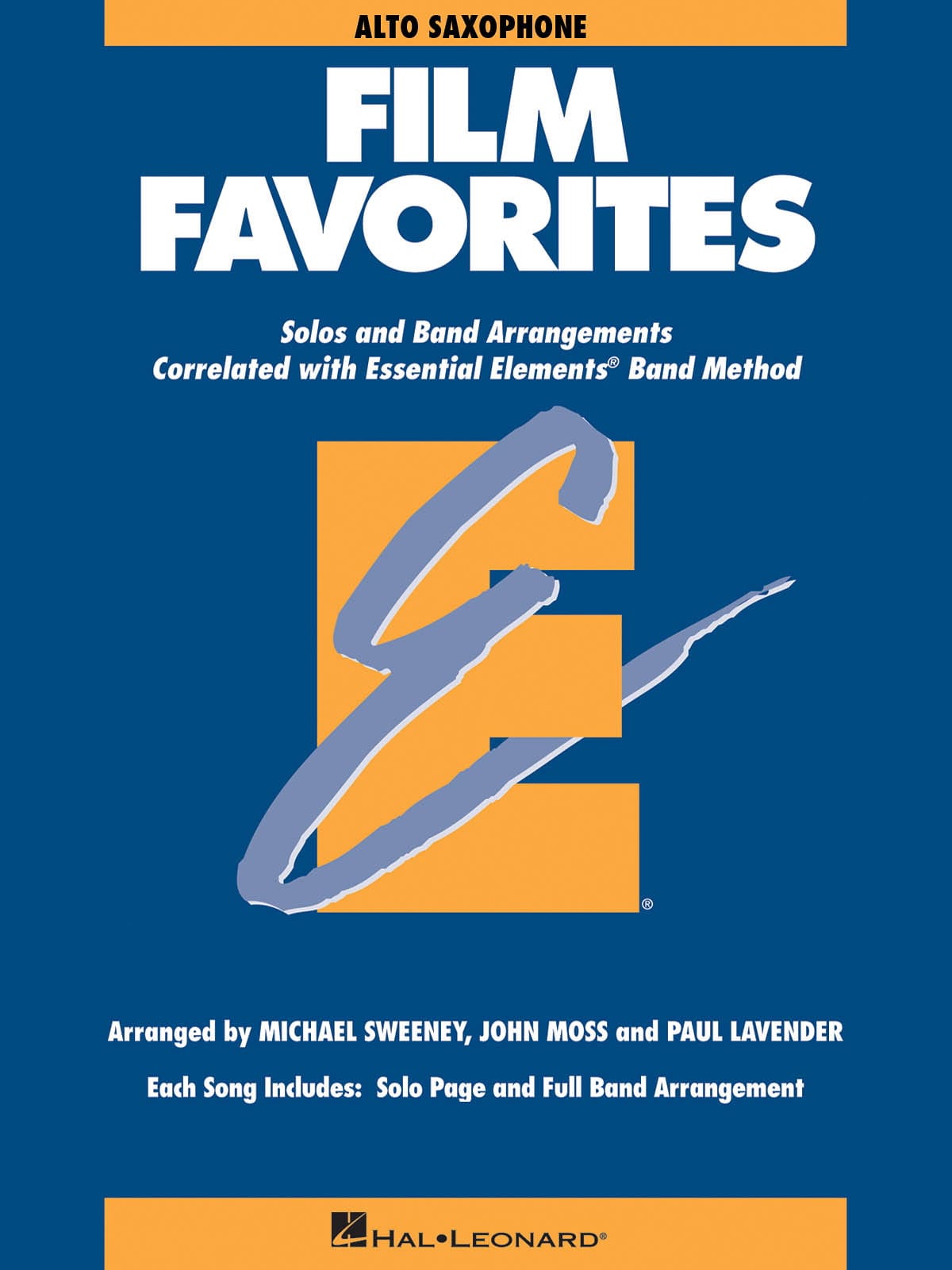 Film Favorites - Saxophone Alto Partition ENSEMBLES, BANDS
