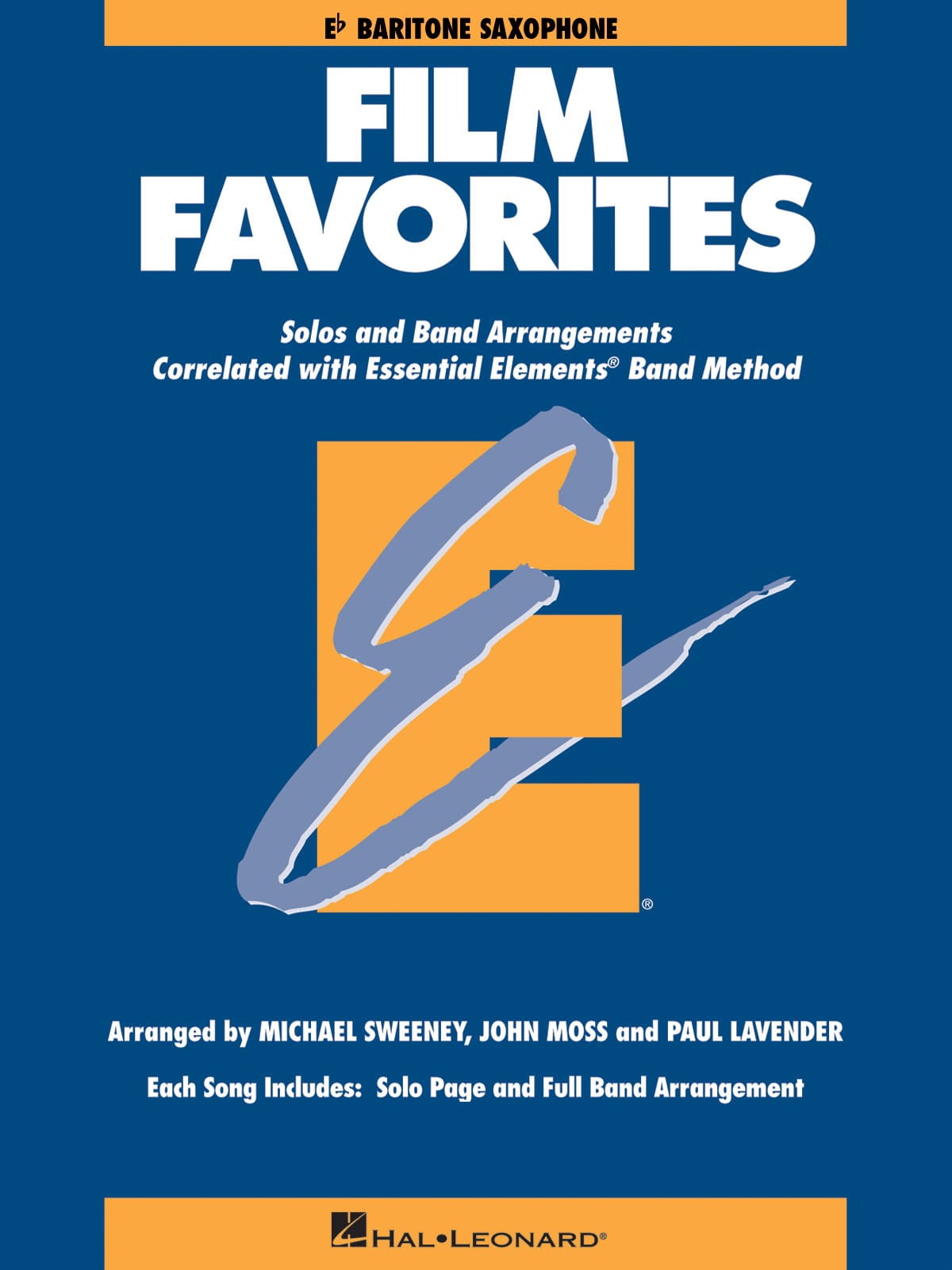 Film Favorites - Eb Baritone Saxophone Partition ENSEMBLES, BANDS