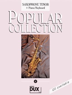 Popular collection volume 4 Partition Saxophone