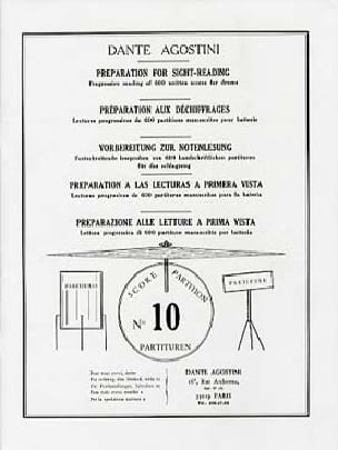 Déchiffrages volume 10 AGOSTINI Partition Batterie