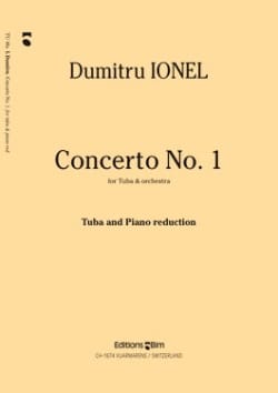 Concerto N° 1 Dumitru Ionel Partition Tuba