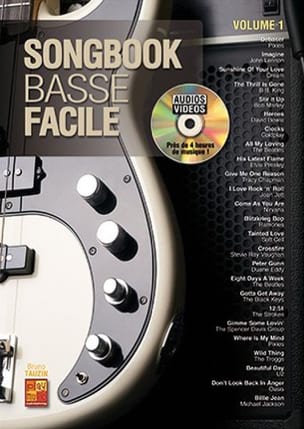 Songbook Basse Facile - Volume 1 Bruno Tauzin Partition Contrebasse