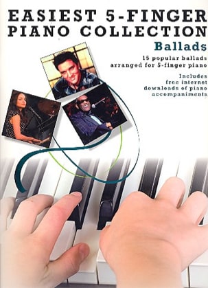 Easiest 5-Finger Piano Collection - Ballads Partition Pop / Rock