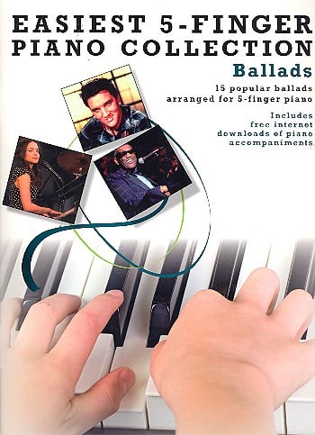 Easiest 5-Finger Piano Collection - Ballads - Partition - Pop / Rock