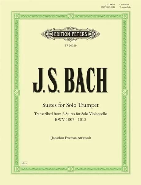Suites for Solo Trumpet - BACH - Partition - Trompette