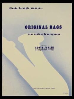 Original Rags JOPLIN Partition Saxophone