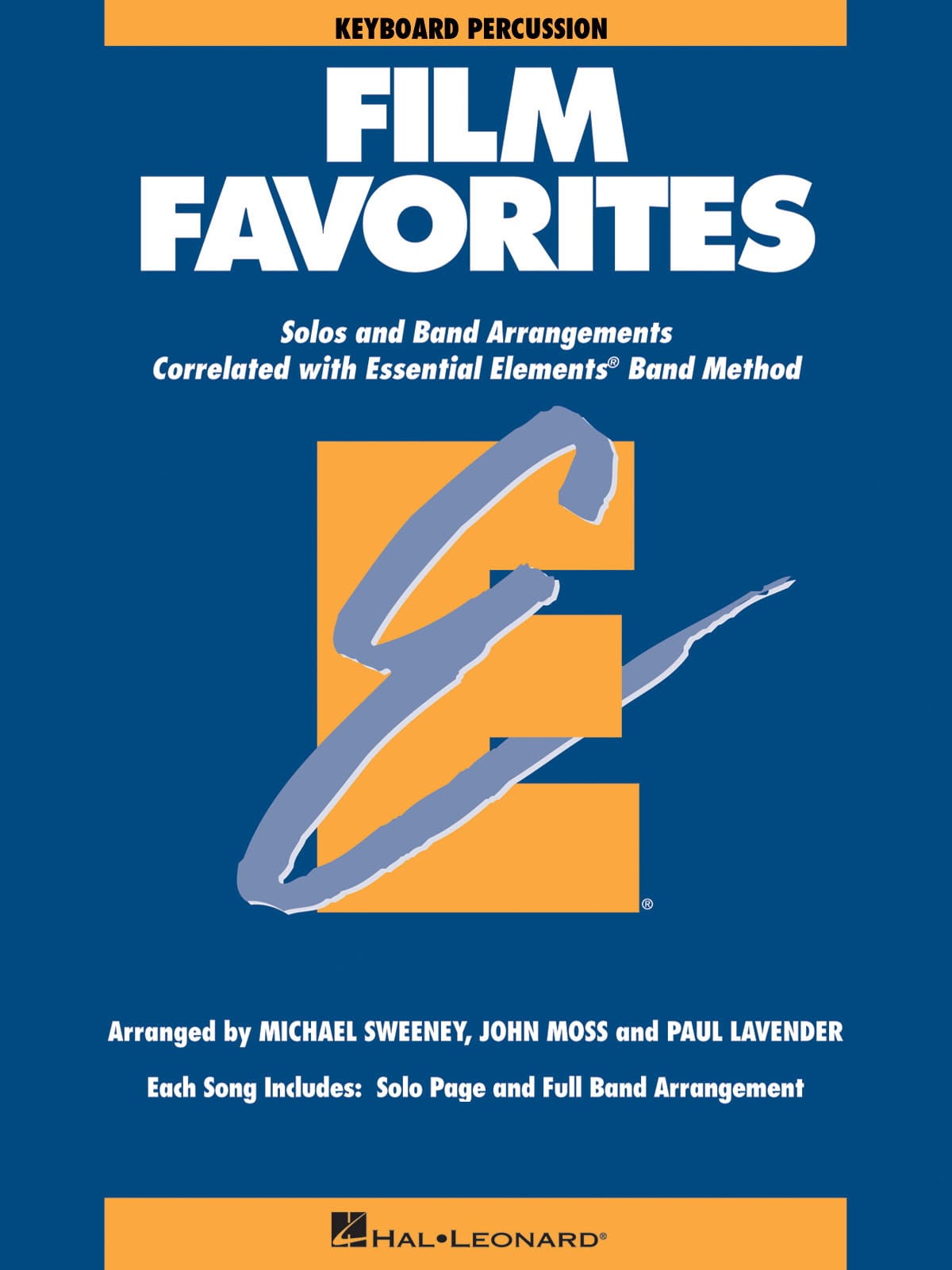 Film Favorites - Keyboard Percussion Partition ENSEMBLES, BANDS