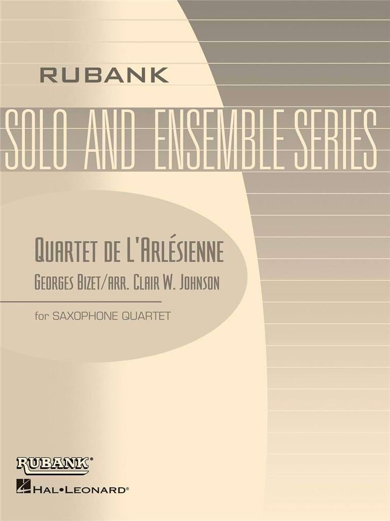 Quartet de L'Arlesienne Georges Bizet Partition