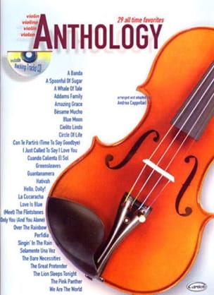 Anthology Volume 1 Partition Violon