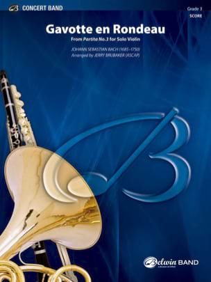 Gavotte en Rondeau BACH Partition ENSEMBLES, BANDS