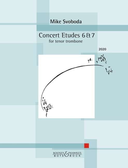 Concert Etudes 6 & 7 Mike Svoboda Partition Trombone