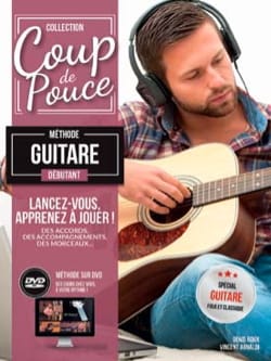 Méthode Guitare Folk Débutant COUP DE POUCE Partition Guitare