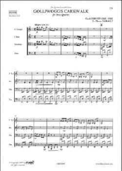 Golliwogg's Cakewalk DEBUSSY Partition Ensemble de cuivres