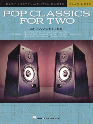 Pop Classics For Two - Clarinettes Partition Clarinette