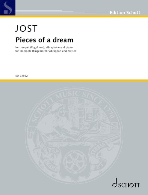 Pieces of a dream Christian Jost Partition