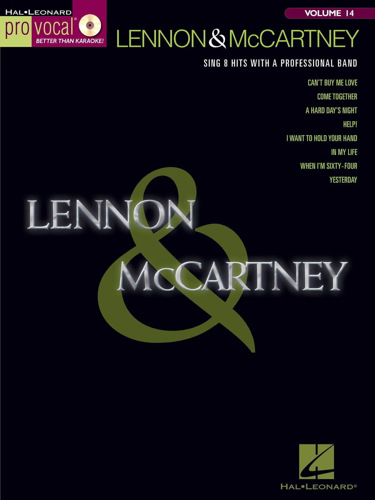 Lennon & Mccartney Volume 14 Pro Vocal - Lennon John / McCartney Paul