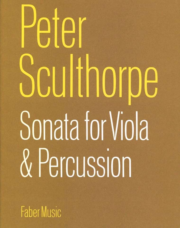 Sonate - Ato et Percussion Peter Sculthorpe Partition