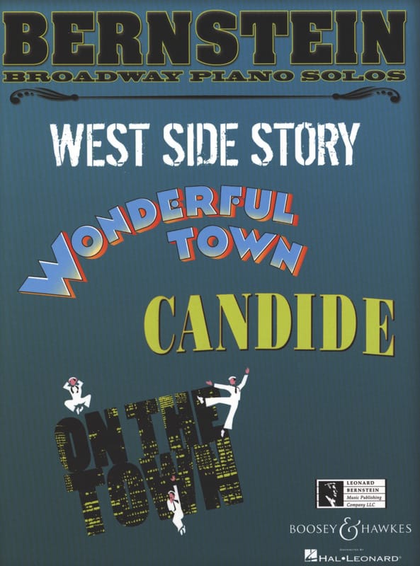 Bernstein Broadway Piano Solos BERNSTEIN Partition Comédie musicale