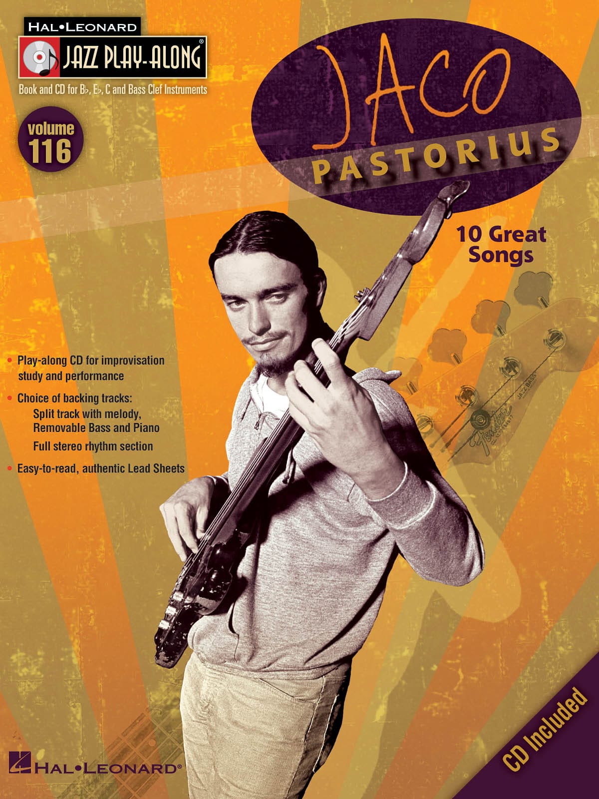 Jazz Play-Along Volume 116 - Jaco Pastorius - Jaco Pastorius