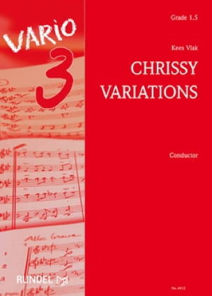 Chrissy Variations Kees Vlak Partition ENSEMBLES, BANDS