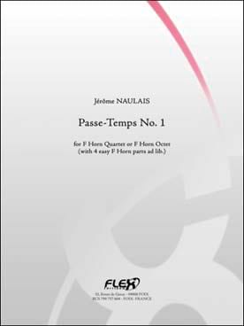Passe-Temps n° 1 - 8 cors Jérôme Naulais Partition