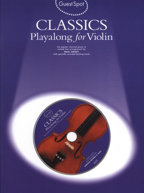 Guest Spot - Classics Playalong For Violin - Partition - Violon