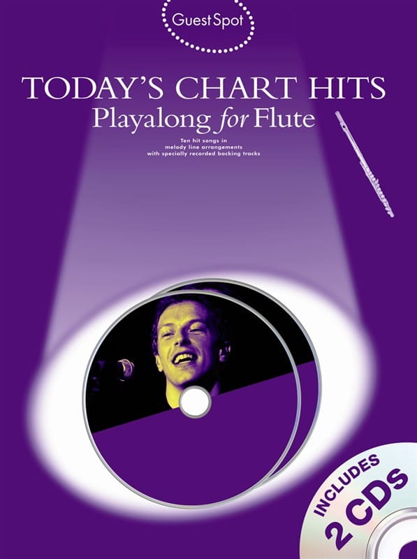 Guest Spot - Today's Chart Hits Playalong For Flute - Partition