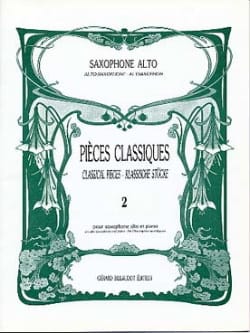 Pièces Classiques Volume 2 Partition Saxophone