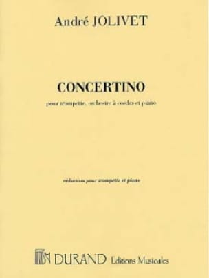 Concertino André Jolivet Partition Trompette