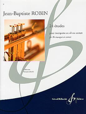 24 études Jean-Baptiste Robin Partition Trompette