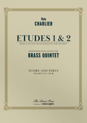 Parcourir les pages de Etudes 1 & 2 - Théo Charlier - Partition - Ensemble de cuivres