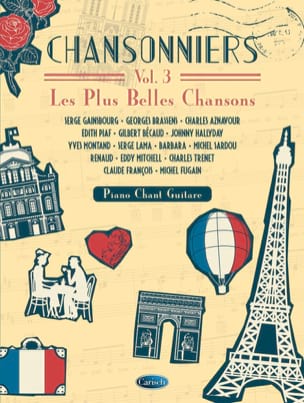 Chansonniers - Volume 3 Partition Chanson française