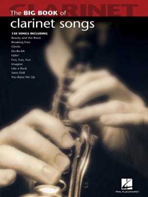 The Big Book of Clarinet Songs Partition Clarinette