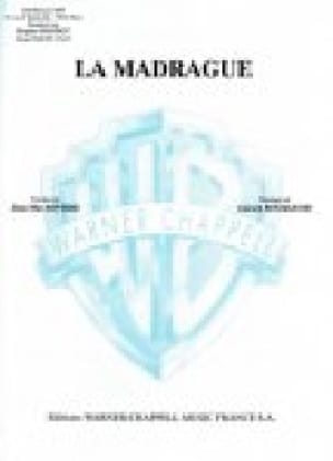 La madrague Gérard Bourgeois Partition Chanson française