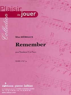 Remember Max Méreaux Partition Trombone