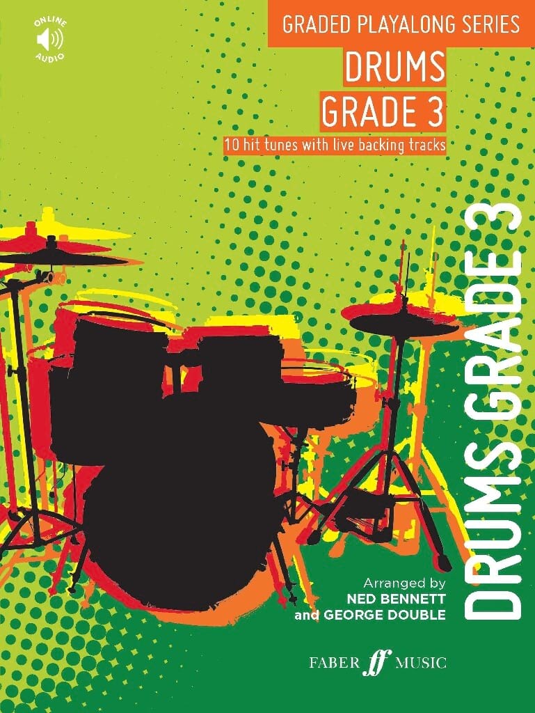 Graded Playalong Series: Drums Grade 3 Partition