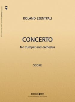 Concerto Roland Szentpali Partition Trompette