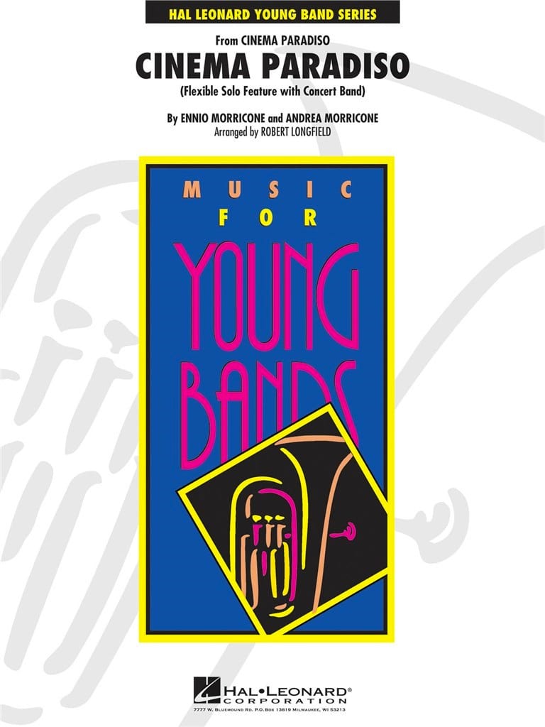 Cinema Paradiso Flexible Solo with Band Ennio Morricone Partition