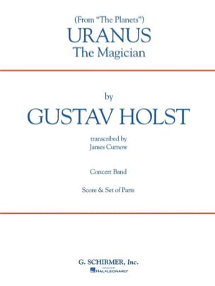 Uranus - Concert Band HOLST Partition ENSEMBLES, BANDS