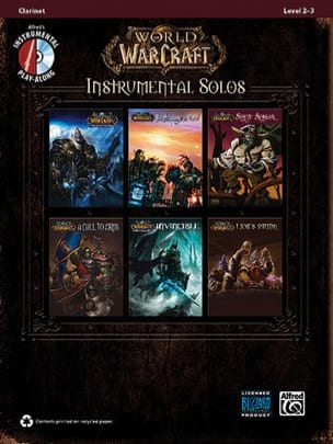 World of Warcraft - Instrumental solos Partition Clarinette