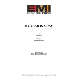 My Year Is a Day William Sheller Partition Chanson française